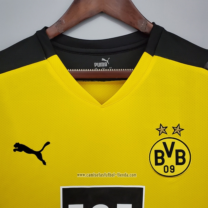 Camiseta Primera Borussia Dortmund 2021 2022 Manga Larga